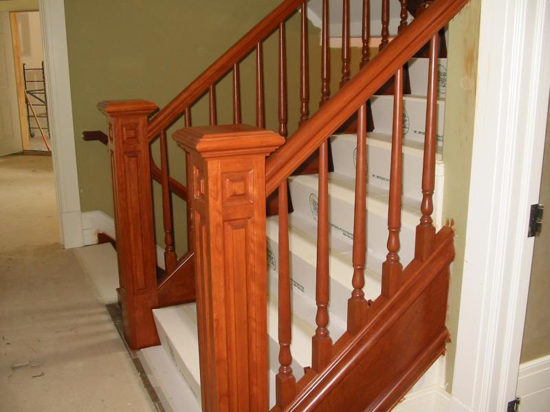 Straight Stairs Wood Pickets Gallery Roes Stair Corp