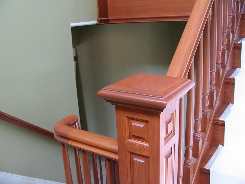 Straight Stairs Wood Pickets Gallery Roes Stair Corp