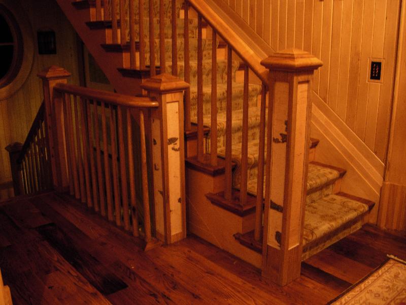 Straight Stairs Wood Pickets Gallery Roes Stair Corp