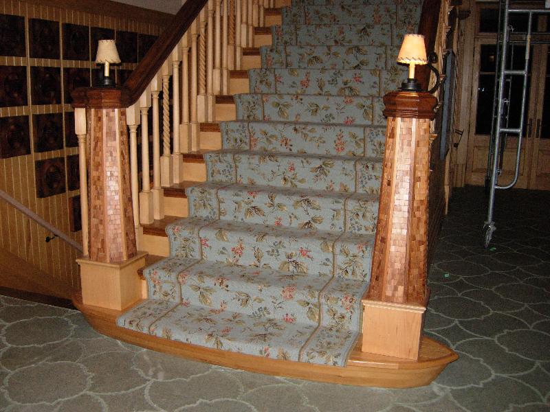 Straight Stairs Wood Pickets Gallery Roes Stair Corp